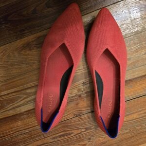 Rothy's Women's Red Flats